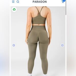 PARAGON Olive Green Leggings
